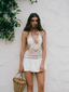 Allyson Cotton Crochet Dress