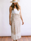 Ruby Fringe Sarong Garden