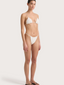 Gianni Crochet Bikini Top White