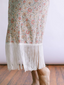 Ruby Fringe Sarong Garden