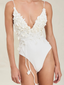 Sallie Full-Piece Off-White Texture