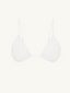 Gianni Crochet Bikini Top White