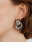 Wanda 18K Gold Non-Tarnish Classic Hoop Earring