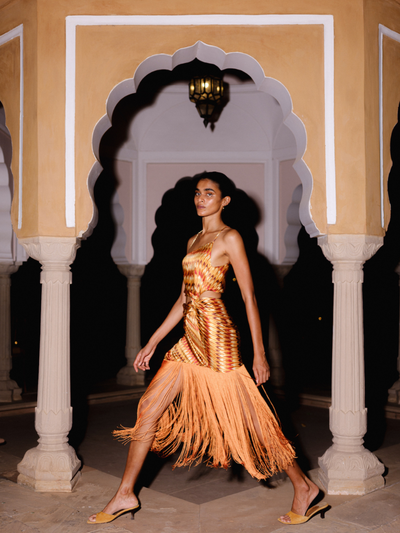 Shivani Dress Ikat