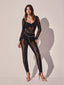 Mistral Bodysuit Black Wave