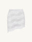 Salina Mini Skirt White Wave