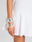 Audrina Knit Dress White