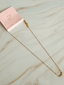 Minimalist Three Stones Necklace