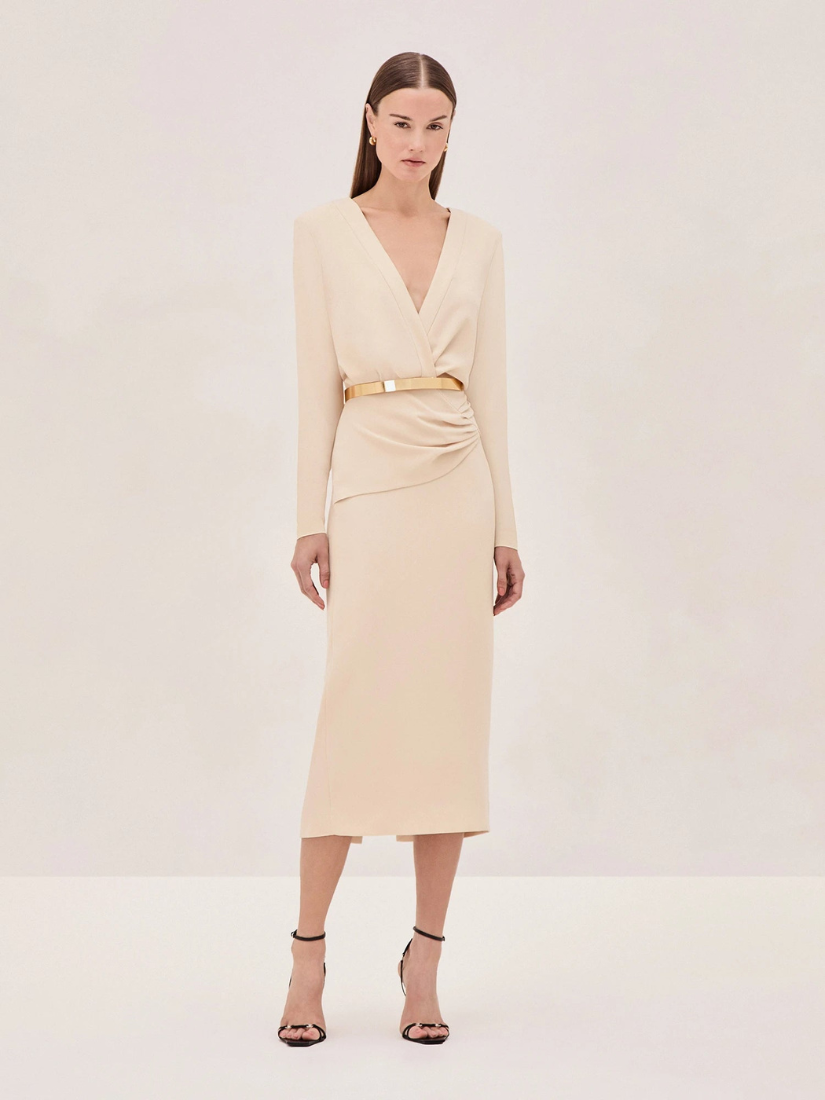Alexis Fraser Midi Dress - Cream Alexis Fraser Midi Dress - Cream