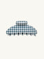 Big Effing Clip Navy Gingham