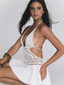 Allyson Cotton Crochet Dress