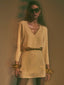 Morci Short Dress Cream