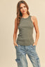 MMT1242   CLASSIC RIBBED TANK TOP