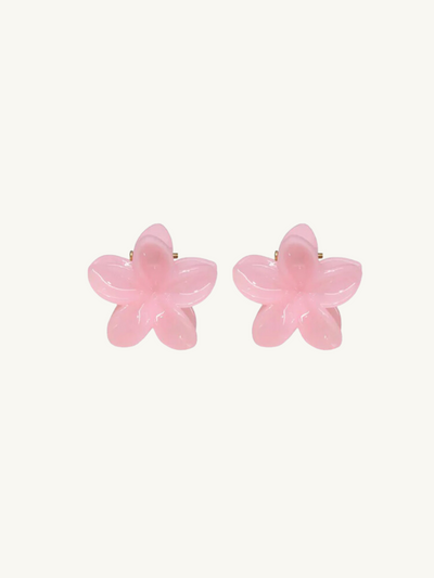 Set of 2 Baby Super Bloom Clips in Jelly Peach
