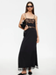She Maxi Dress Noir
