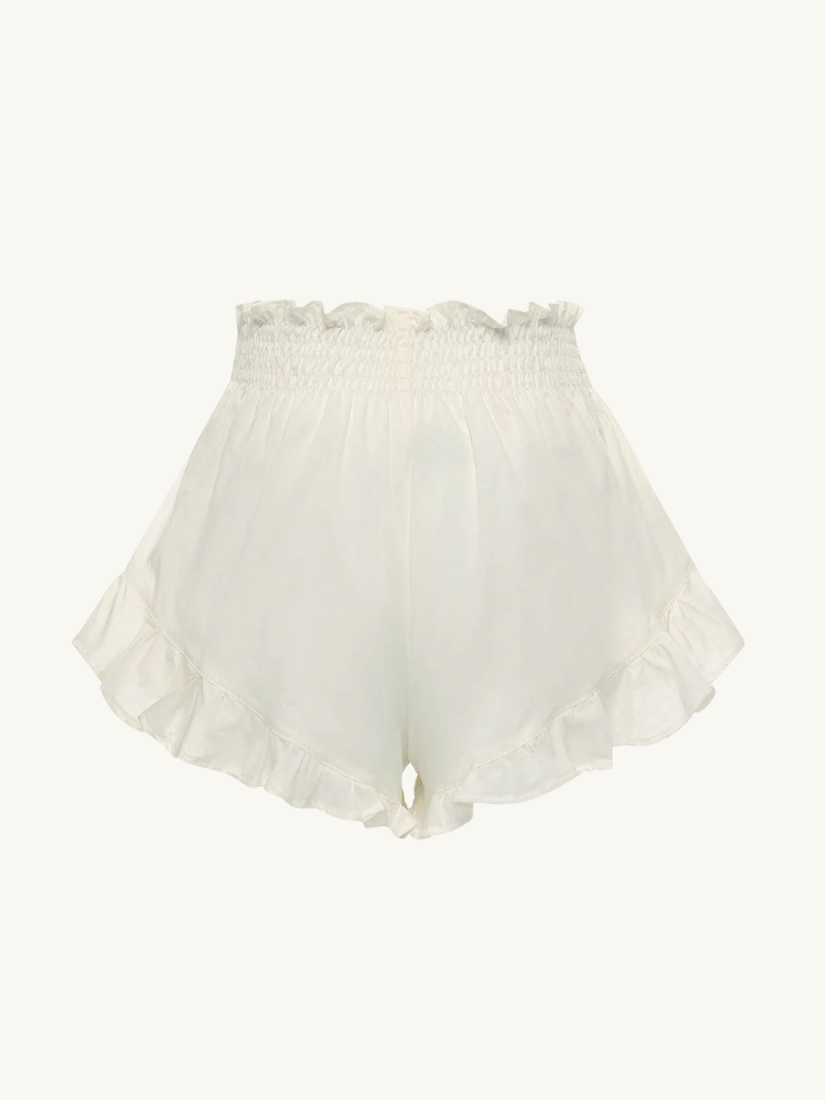 Cream Boho Short