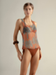 Mesh Top Gold Lurex