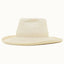 Fine Palm Leaf Straw Pencil Brim Western Hat, UPF 50+