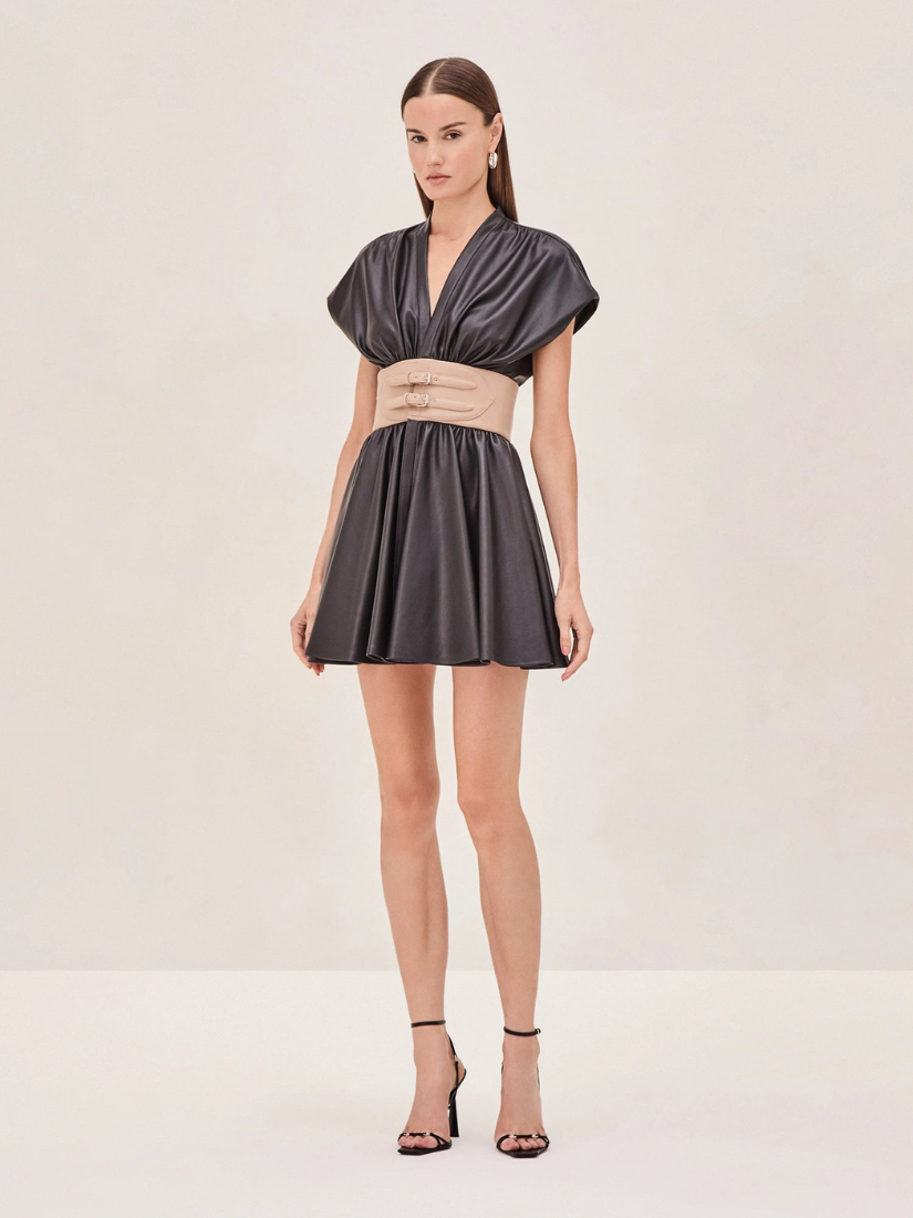 Berlin Short Dress Black