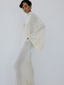 Eliodoro Maxi Dress Bright Cream