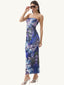 Marlo Dress Abstract Orchid