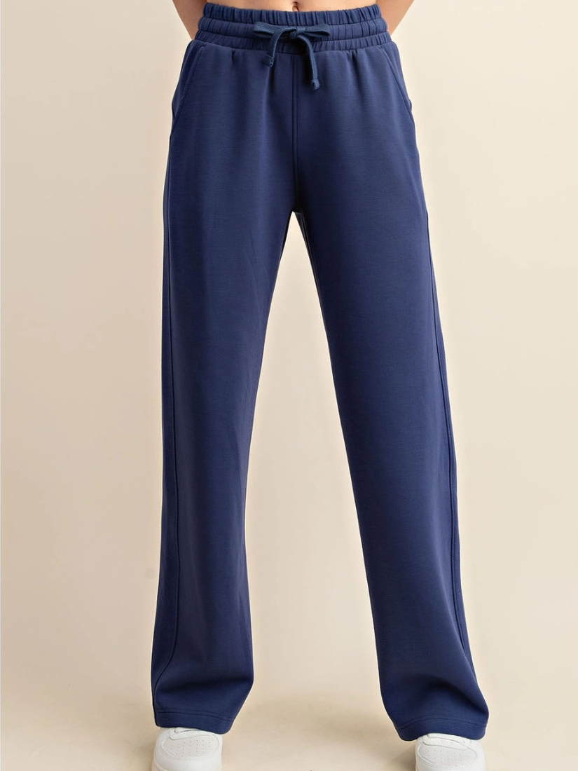 Modal Poly Scuba Pant Smoky Navy