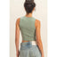 Cropped Tank Knit Top