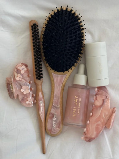 Flat Brush Pink Chantilly