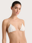 Gianni Crochet Bikini Top White