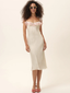 Amor Midi Dress Cream