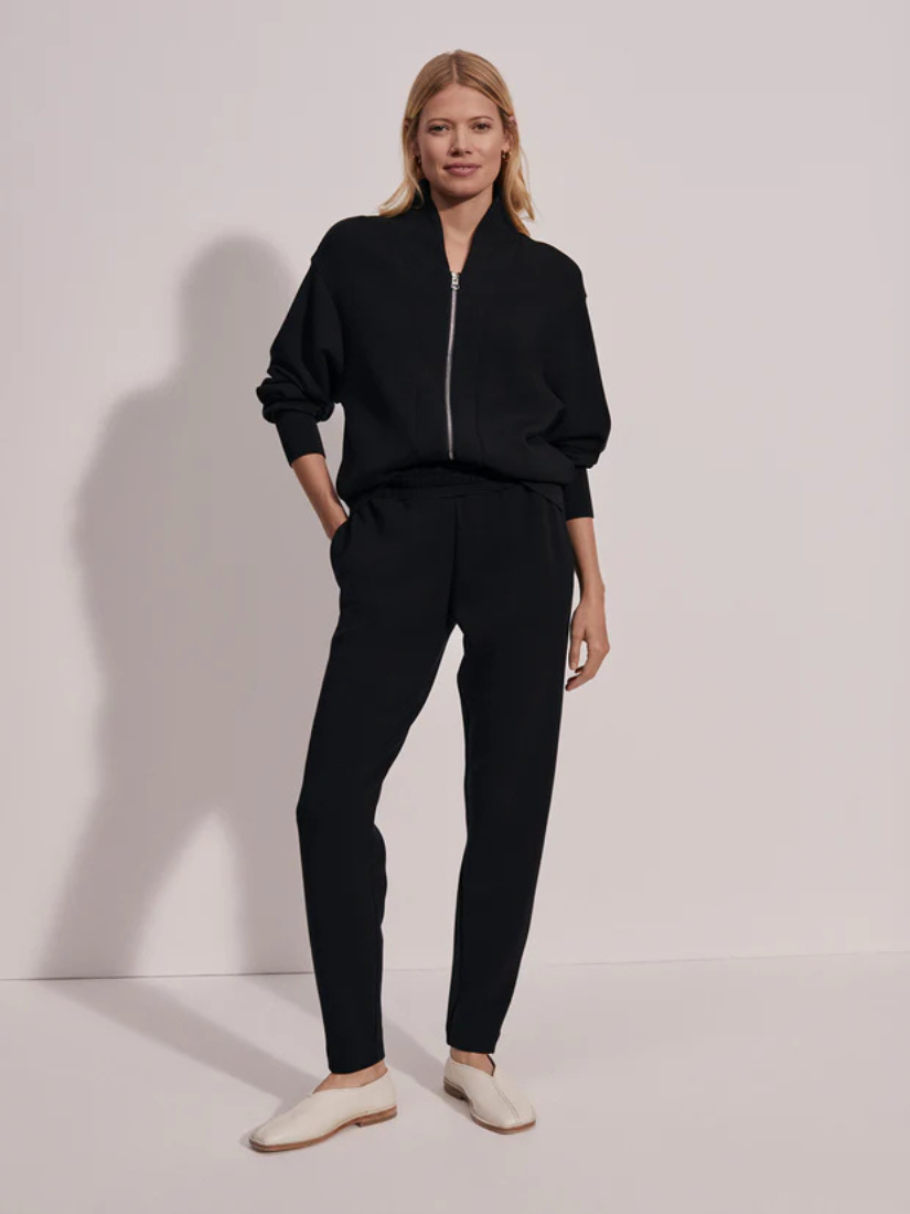 The Slim Zip Hem Pant 29.5 Black