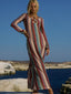 Emerie Scoop Neck Maxi Dress Xyla Wave