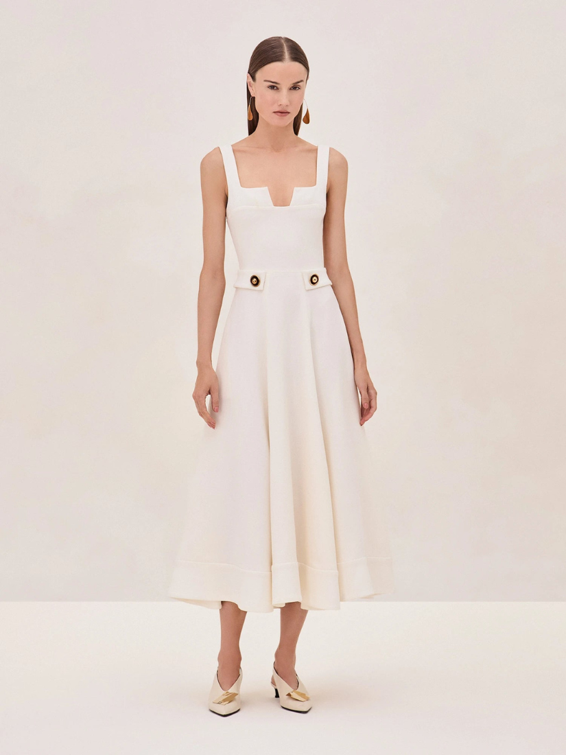 Fiore Dress White