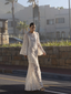 Veil Dress Floor Length Ivory