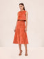 Bently Skirt Amber Suede
