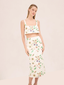 Lia Skirt Floral Sequins