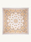 Paisley Scarf Large White