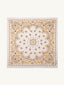 Paisley Scarf Medium White