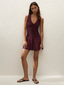 Palomar Mini Dress Mulberry