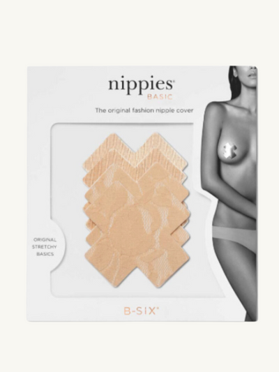 Cross Nipple Covers Creme