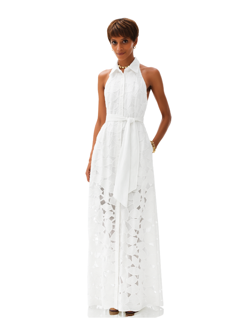 Iris Dress White