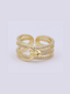 Dainty Knot Tie Gold Filled Ring