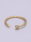 Dainty Circle End Ring Round Cuff Ring