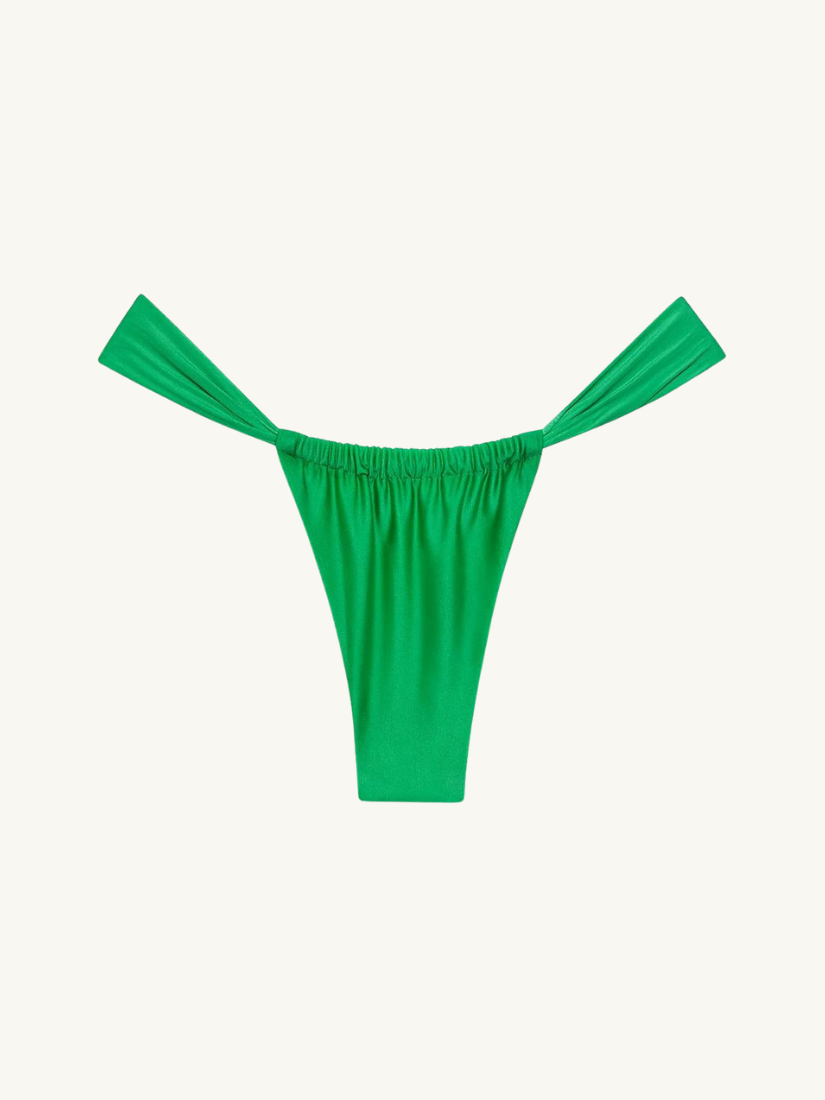 Emerald Shimmer Sandra Bikini Bottom