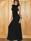 Clover Maxi Dress Black