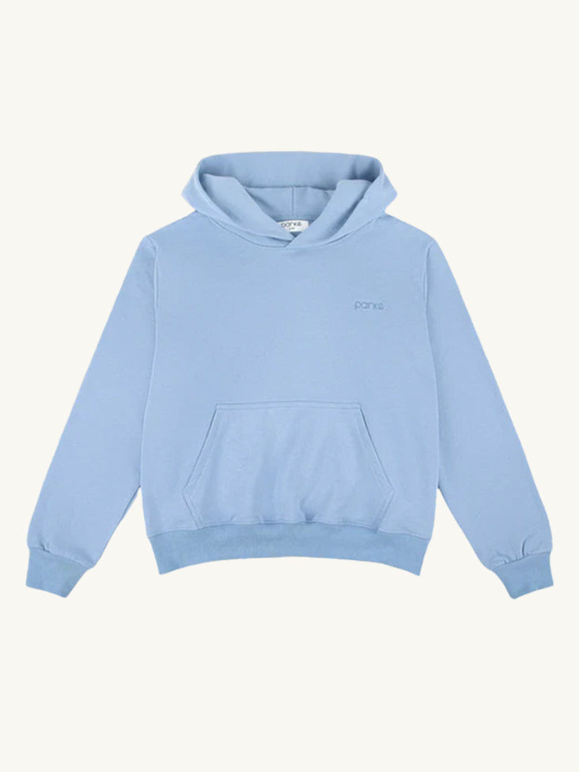 Embroidered Hoodie Ocean