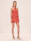 Milaa Dress Terracotta Raffia