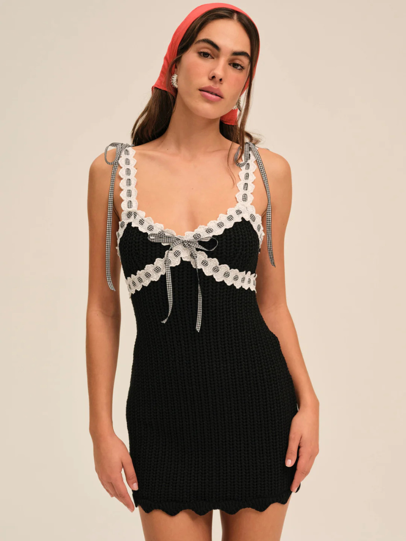 Becka Mini Dress Black