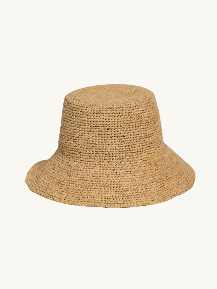 Chic Crochet Bucket Hat Natural – Shop Splash