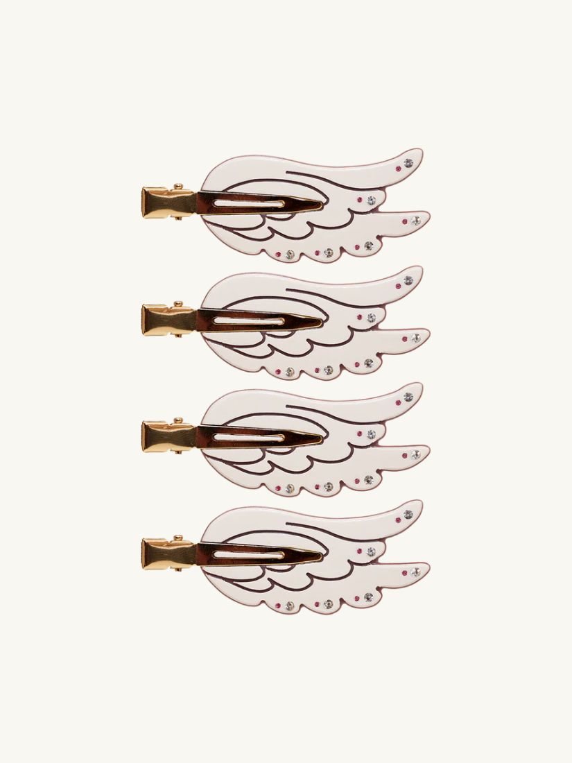 Set of 4 Popstar Clips Dove Wings